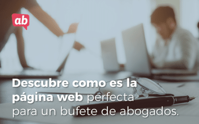 Esta es la página web perfecta para un bufete de abogados