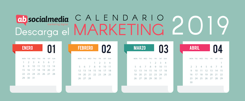 Calendario Marketing Digital 2019