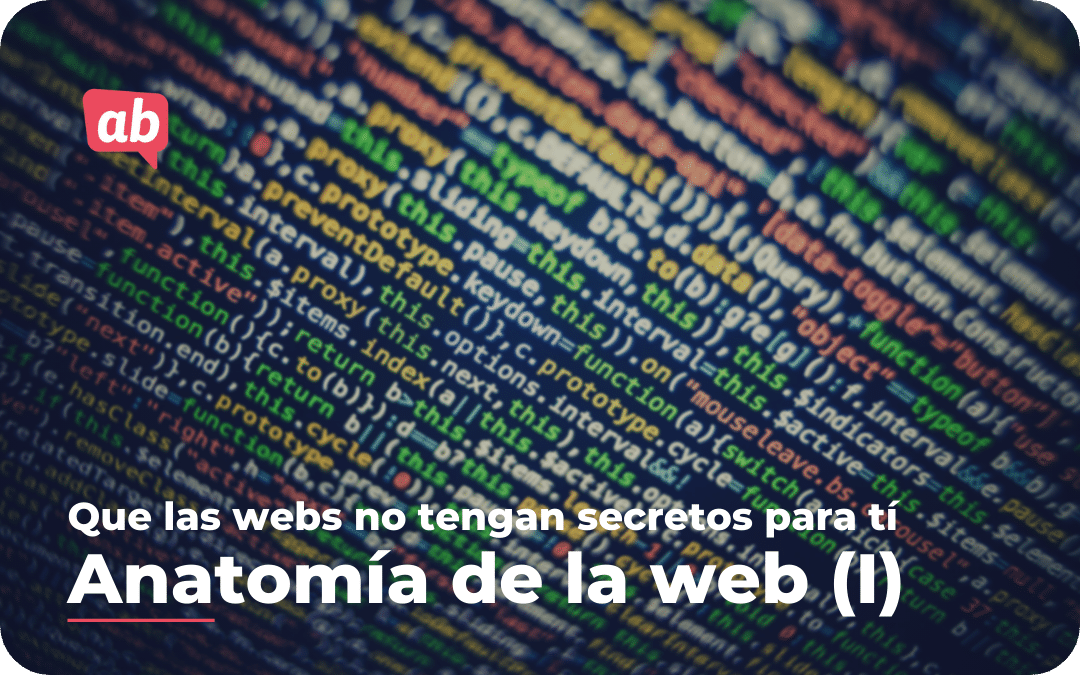 Anatomía de las webs y páginas web (I)